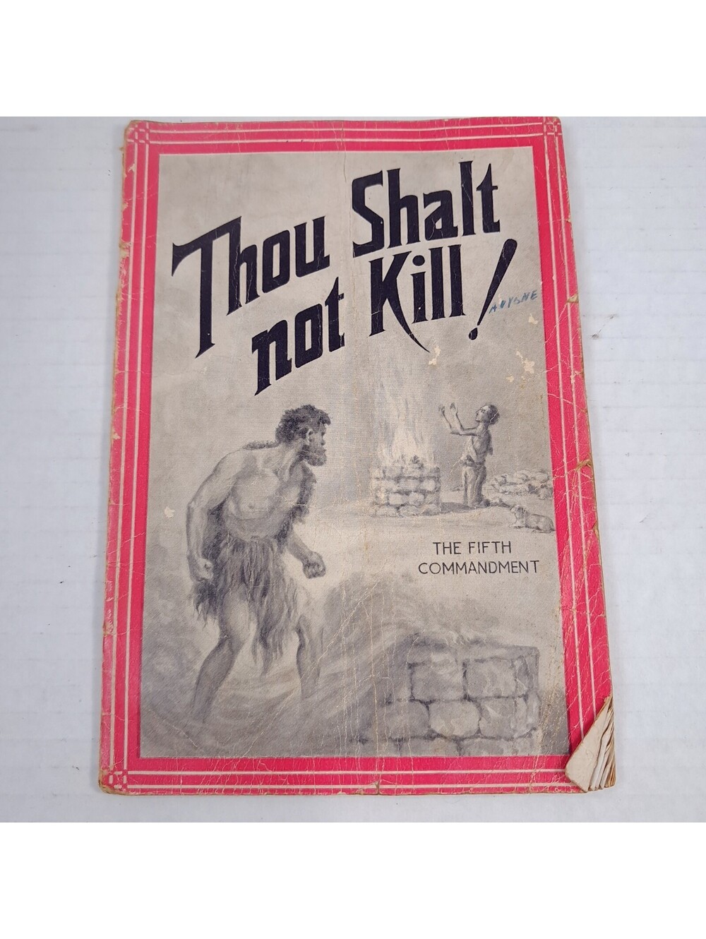 Thou Shalt Not Kill Fifth Commandment booklet Paulist Press Gerald C. Treacy SJ